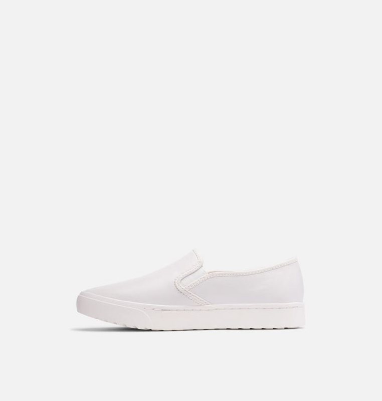 Womens Slip-On White - Sorel Campsneak™ Low - 154-KNMSIY